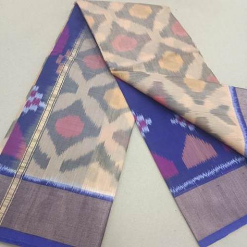 COTTON X KORA SILK TIE DYE SAREES CHINNLAPATTI
